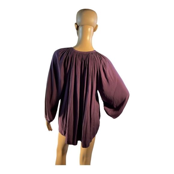 Chicos Women’s Purple Paris Poet long sleeve Blouse Size 3 US/16/18 - Picture 5 of 14